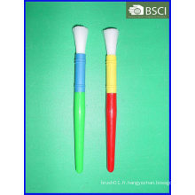 Brosse en plastique à double couleur en plastique (AB-006)